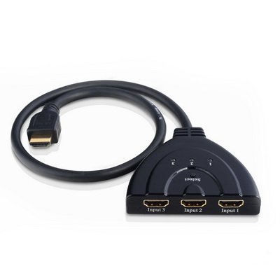 Cable Hdmi Switch V 13 3x1 Con Pigtail 50 Cm
